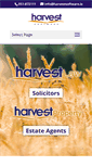 Mobile Screenshot of harvestsoftware.ie
